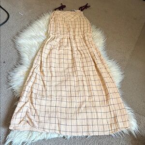 Zara kids girls midi dress